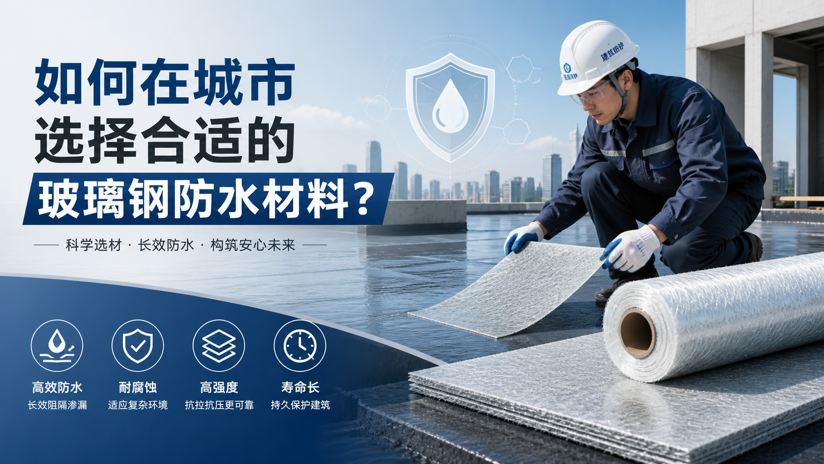 如何在福州选择合适的玻璃钢防水材料？